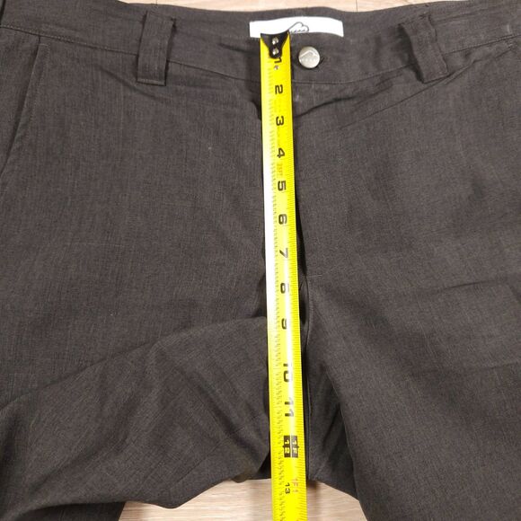 Bluffworks Chino Pants Mens 34x32(31) Gray Original Regular Fit Travel Work - Picture 11 of 16